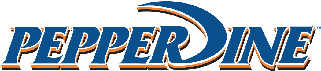 Pepperdine Waves 1998-2003 Wordmark Logo 02 iron on paper